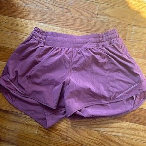 Lululemon mauve shorts